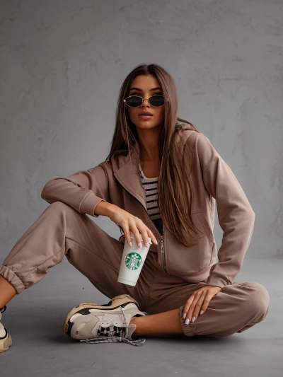 Royalfashion Жіночий бавовняний спортивний костюм