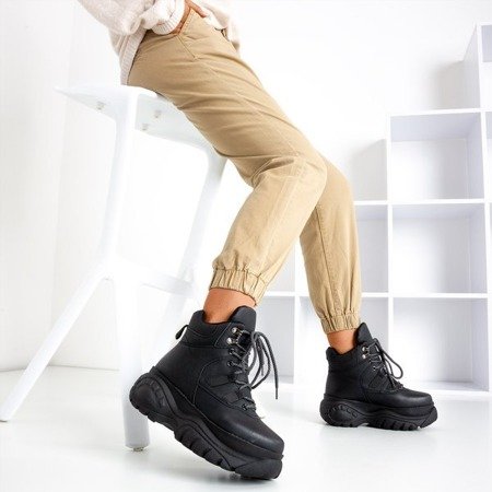 Черные ботинки в спортивном стиле Gapostia - Обувь