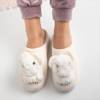 Бежевые тапочки Amarli Mouse - Обувь