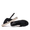 Черные сандалии на плоской подошве Pelaya - Обувь