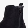 Черные женские сапоги из эко-замши Larentina - Обувь