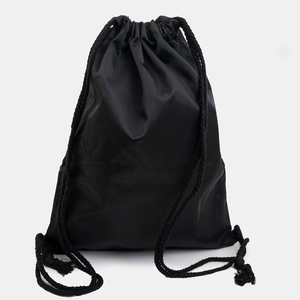 Черный рюкзак с светоотражающим эффектом
