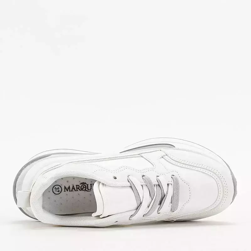 OUTLET Белая спортивная обувь для женщин Zubby - Обувь