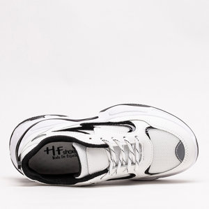 OUTLET Черно-белая женская спортивная обувь Krinosi кроссовки - Обувь