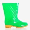 Зеленые женские веллингтонские ботинки Muni - Обувь