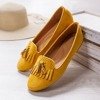 Желтые мокасины с бахромой Taussima - Обувь