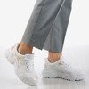 Женские белые кроссовки с голографическими вставками Survive - Обувь