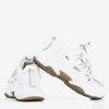 женские белые спортивные кроссовки Lyon - Обувь