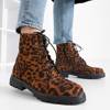 Женские ботинки с леопардовым принтом Lobito - Обувь