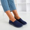 женские слипоны темно-синего цвета Colorful - Footwear