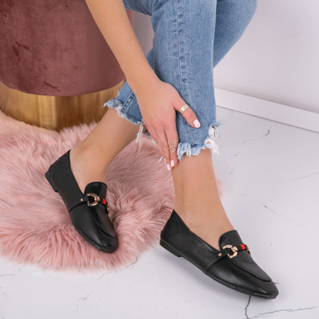 Чорні жіночі мокасини Arielle - Взуття