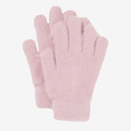 Фіолетові дитячі рукавиці