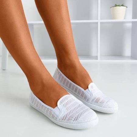 OUTLET Жіночі білі сліпони Hessani - Взуття