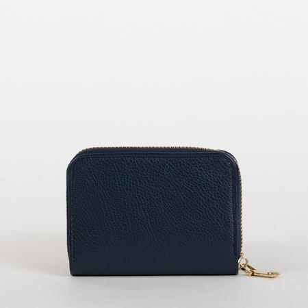 Темно-синій жіночий гаманець