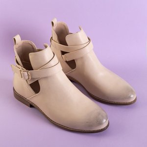  Бежеві жіночі черевики з вирізами Amariah