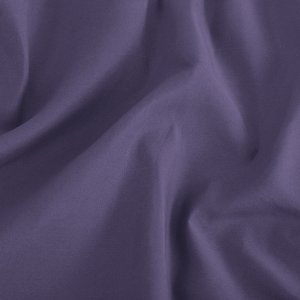 Бавовняне фіолетове простирадло на резинці 160х200