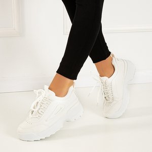 Біле жіноче спортивне взуття Момент - Взуття 1