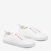 Білі кросівки з рожевими направляючими Ewilia - Взуття 1