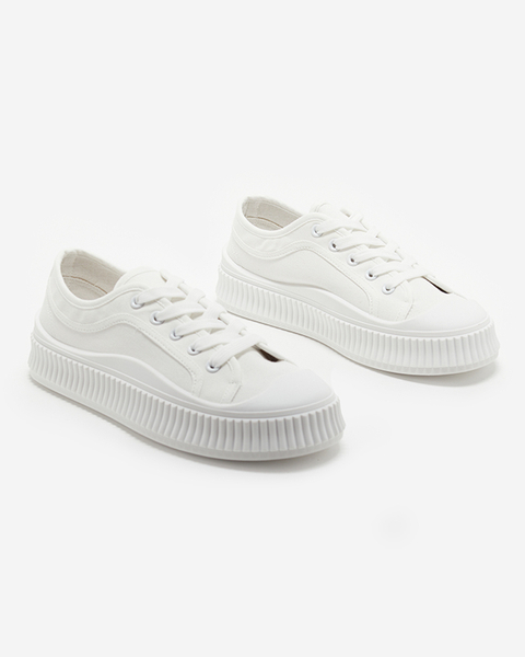 Білі жіночі кросівки Ladise