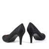 Блискучі чорні насоси Efiopia - Взуття 1