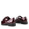 Бордові плоскі туфлі Темний Кристал - Взуття