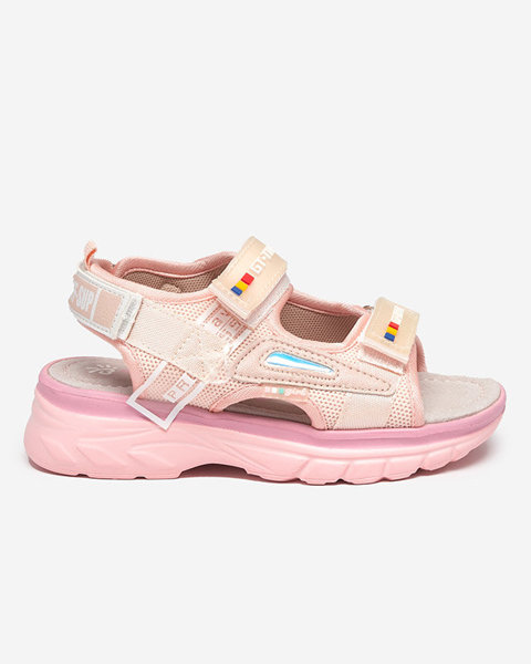 Босоніжки для дівчинки рожевого кольору Umaf- Shoes
