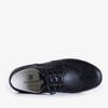 Чоловічі чорні шкіряні черевики Sigillo - Взуття