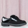 Чорне жіноче взуття з хутром Missuri - Взуття 1