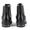 Чорні черевики з декоративними перлами Nahatien - Взуття 1