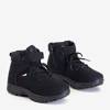 Чорні дитячі чорні утеплені черевики черевики Miuoch - Взуття
