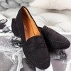 Чорні мокасини на плоских підборах Hermosa - Взуття
