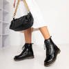 Чорні жіночі черевики з екошкіри Lesita - Взуття