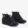 Чорні жіночі стьобані черевики Dabriel