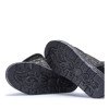 Чорно-золоті снігові черевики Midori - Взуття