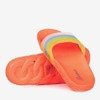 Неонові помаранчеві жіночі тапочки Флорінда - Взуття