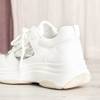 OUTLET Біле спортивне взуття з прозорою вставкою Delta - Взуття