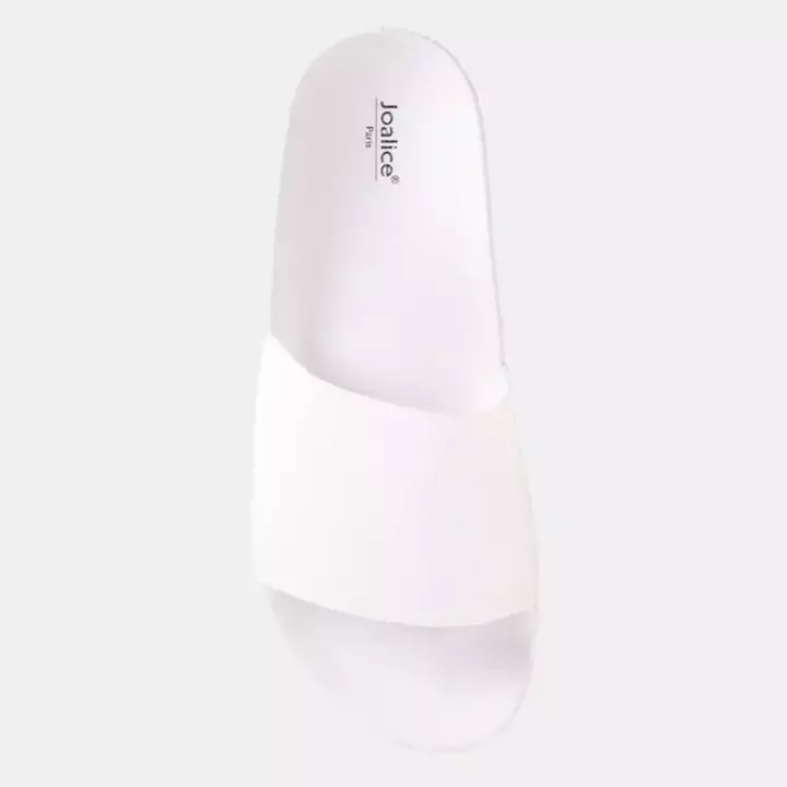 OUTLET Білі жіночі тапочки Ava - Взуття