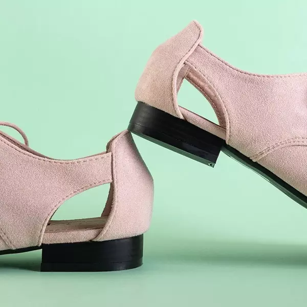 OUTLET Рожеве жіноче взуття з вирізами Fairy - Взуття