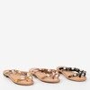 Різнокольорові жіночі босоніжки з черепашками Melreu - Взуття