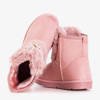 Рожеві жіночі снігові черевики з прикрасами Iracema - Взуття