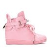 Różowe sneakersy Sinnea - Obuwie