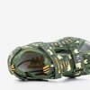 Сандалії для хлопчиків зеленого камуфляжу Berti - Взуття