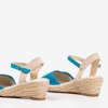 Сині босоніжки на колесі a&#39;la espadrilles Jorcia - Взуття 1