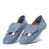 Сині мокасини з флорентійськими струменями - Взуття 1