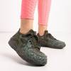 Темно-зелені жіночі кросівки Jacenty - Взуття