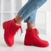 ВИХІД Червоні утеплені черевики Adeline - Взуття