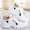 Жіночі білі кремезні кросівки Olyssotia - Взуття