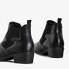 Жіночі чорні черевики на плоских підборах Licadia - Взуття