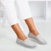 Жіночі сірі мокасини типу сліпони Slavarina - Взуття