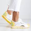 Жовто-білі кросівки Mavena - Взуття